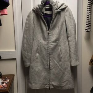 Zara basic warm coat